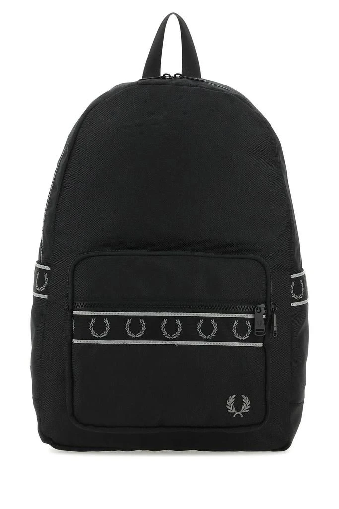 商品Fred Perry|Black Polyester Backpack,价格¥898,第1张图片