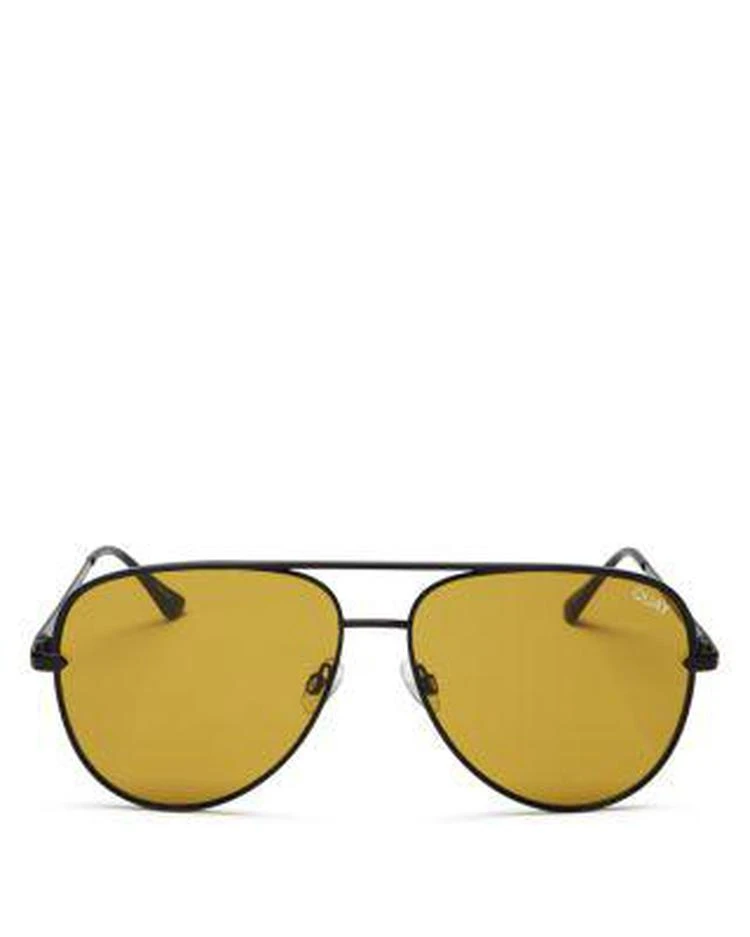 商品Quay|#QUAYXDESI Sahara Aviator 太阳镜, 56mm,价格¥482,第1张图片