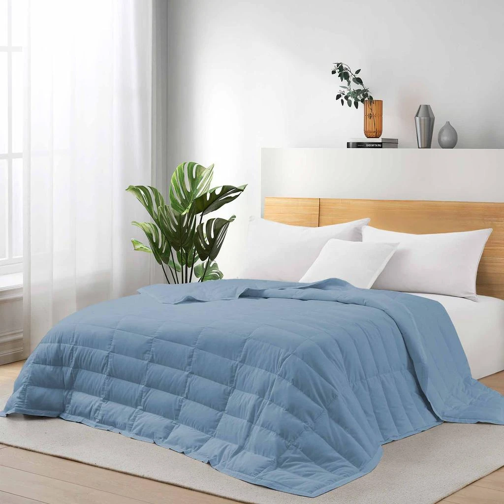 商品Puredown|TENCEL Lyocell Lightweight Cooling Down Bed Blanket Comforter, King or Queen Size Quilt,价格¥920,第1张图片