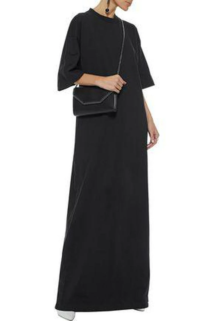 商品Vetements|Oversized cotton-jersey maxi dress,价格¥5603,第2张图片详细描述