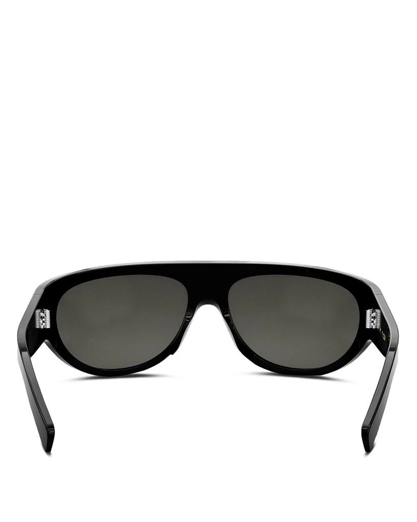 Bold 3 Dots Geometric Sunglasses, 64mm 商品