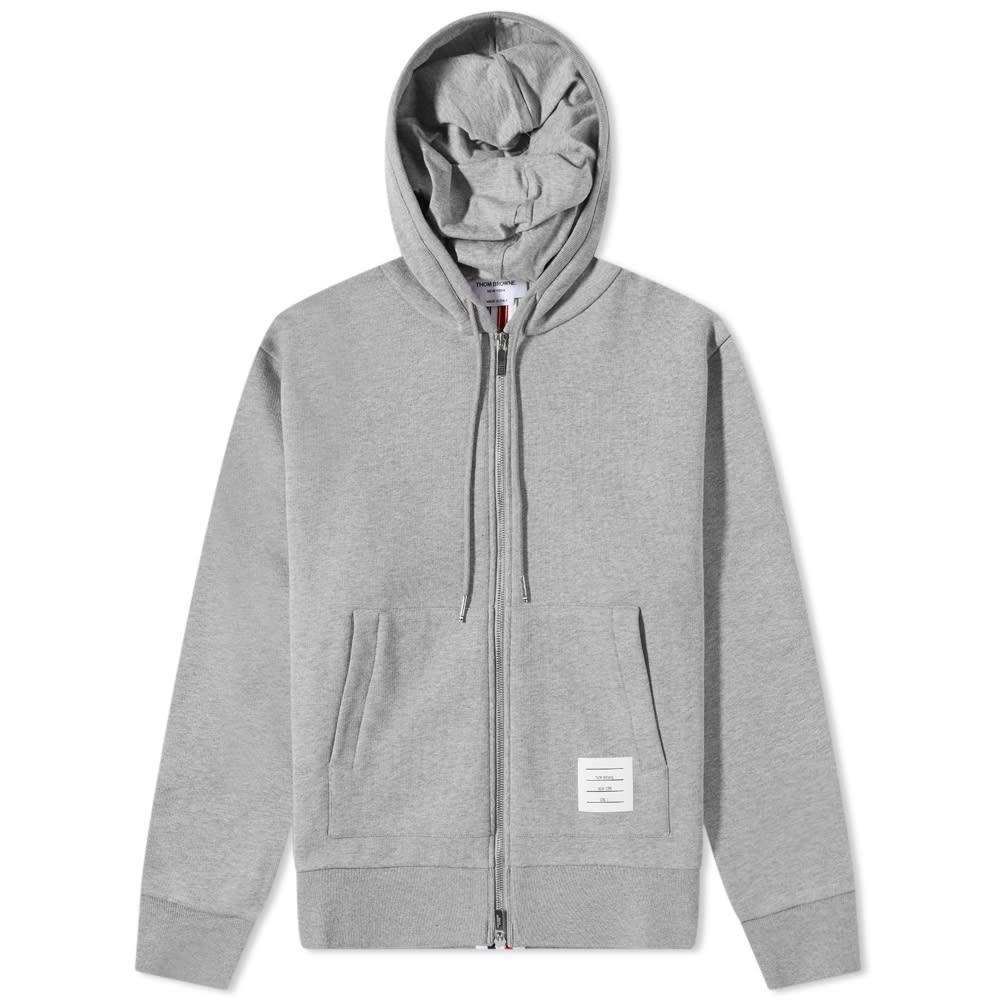 商品Thom Browne|Thom Browne Back Stripe Hoody,价格¥7064,第1张图片