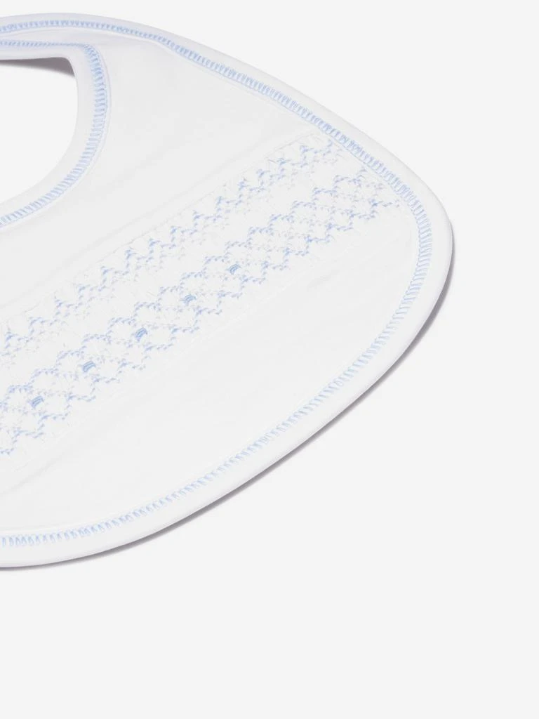 商品Magnolia Baby|Magnolia Baby Baby Boys Smocked Bib in White,价格¥114,第3张图片详细描述