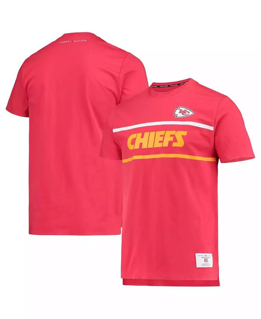 商品Tommy Hilfiger|Men's Red Kansas City Chiefs The Travis T-shirt,价格¥339,第1张图片