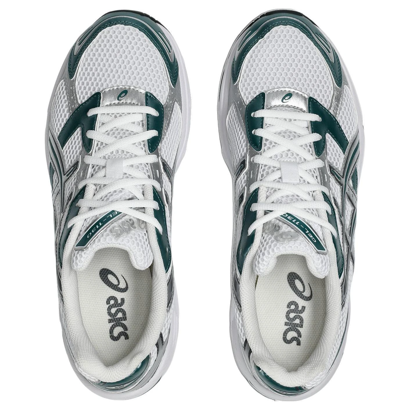 商品[国内直发] Asics|Gel-1130 舒适百搭 低帮 休闲跑步鞋 男女同款 白绿色,价格¥1202,第7张图片详细描述