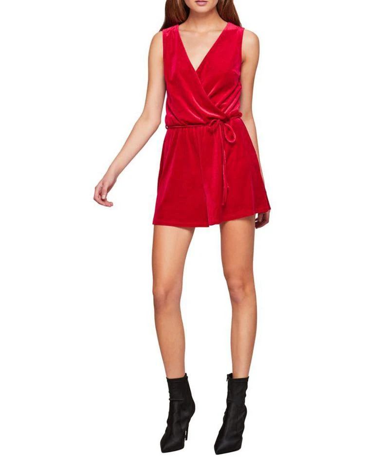 商品Miss Selfridge|Velvet Playsuit,价格¥89,第1张图片