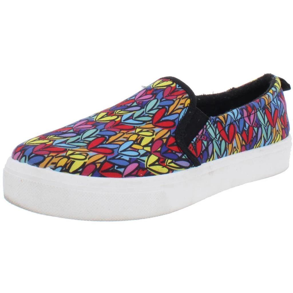 商品SKECHERS|Skechers Womens Poppy Heart In Love Canvas Slip On Fashion Sneakers,价格¥238,第1张图片