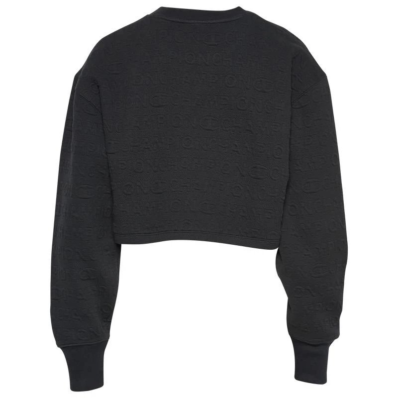商品CHAMPION|Champion Embossed Jaquard Crew - Women's,价格¥230,第2张图片详细描述