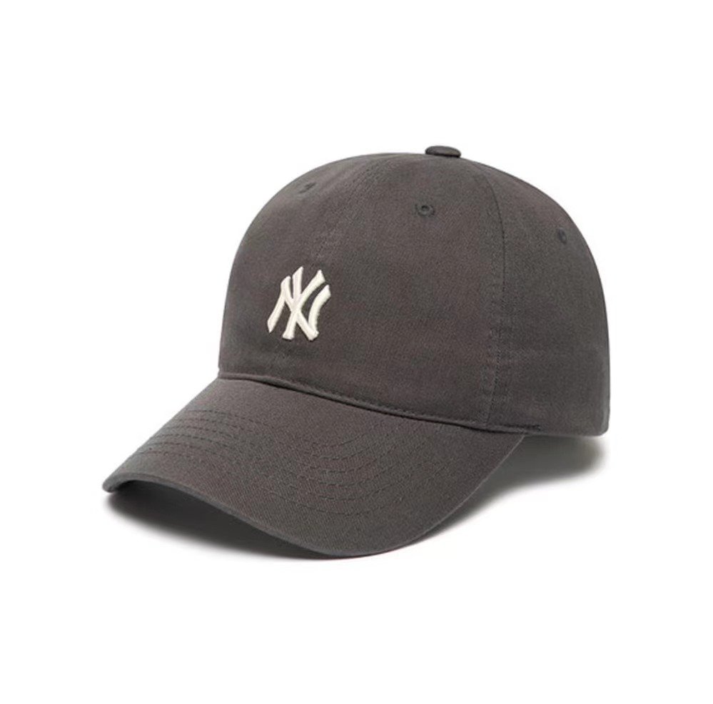 商品 【享贝家】（国内现货-QD）MLB 纽约洋基队 NY小标经典鸭舌帽棒球帽 男女同款 深灰色 3ACP7701N-50CGS 图