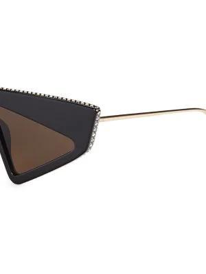 商品Gucci|70MM Crystal-Embellished Cat Eye Sunglasses,价格¥1860,第5张图片详细描述