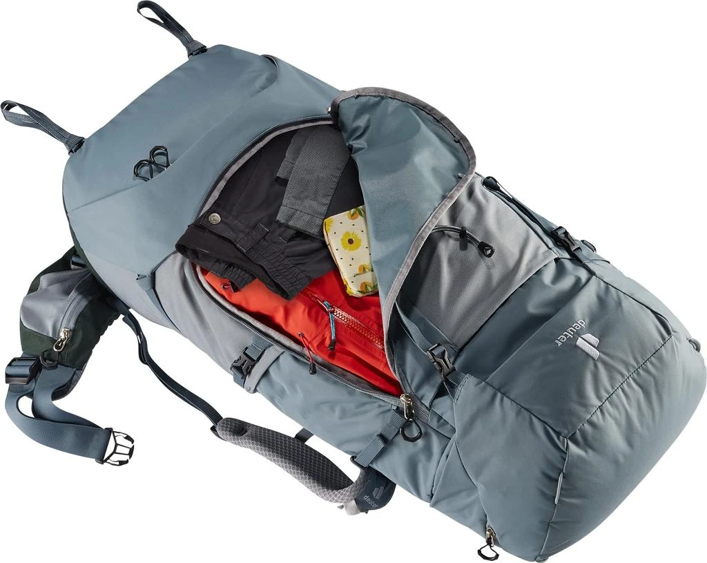 Deuter Women's Aircontact Core 60+10L SL Hiking Backpack - Shale-Ivy 商品
