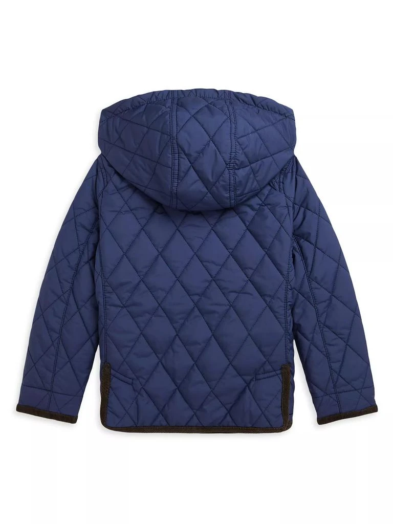 商品Ralph Lauren|Little Boy's &amp; Boy's Quilted Corduroy-Trim Jacket,价格¥386,第2张图片详细描述