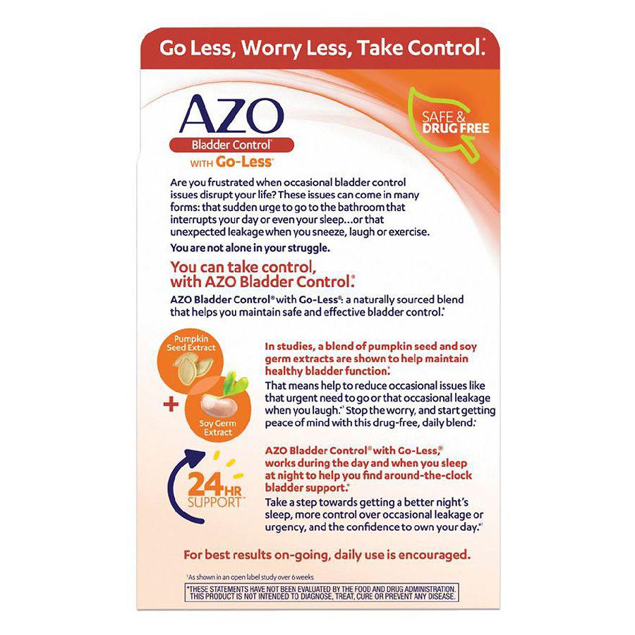 AZO 膀胱控制片商品第2张图片规格展示