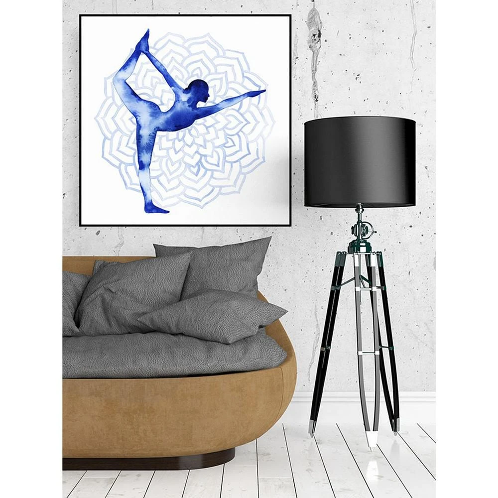商品Giant Art|20" x 20" Yoga Flow I Art Block Framed Canvas,价格¥1280,第4张图片详细描述