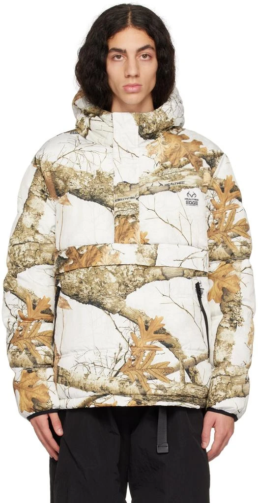 商品The Very Warm|White Realtree EDGE® Edition Anorak Puffer Jacket,价格¥982,第1张图片