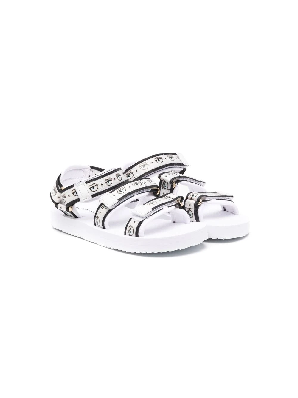 商品【商品预售7天】 Chiara Ferragni|Chiara Ferragni 男童凉鞋 CFB125009 白色,价格¥704,第1张图片