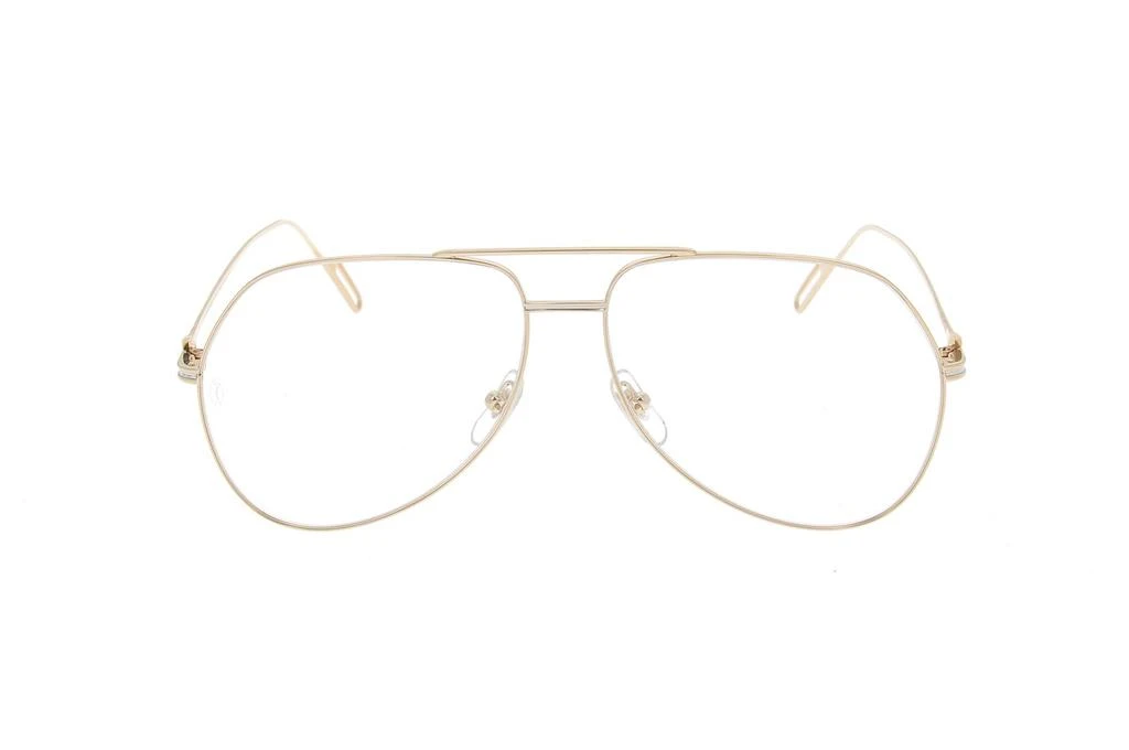 商品Cartier|Cartier Aviator Frame Glasses,价格¥6110,第1张图片