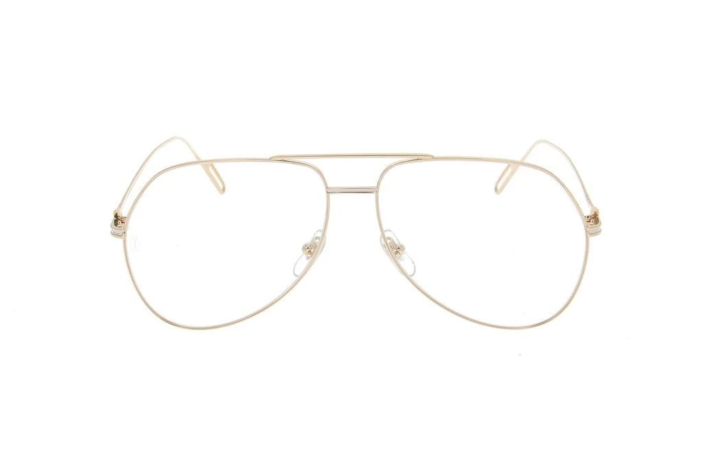 商品Cartier|Cartier Aviator Frame Glasses,价格¥6107,第1张图片