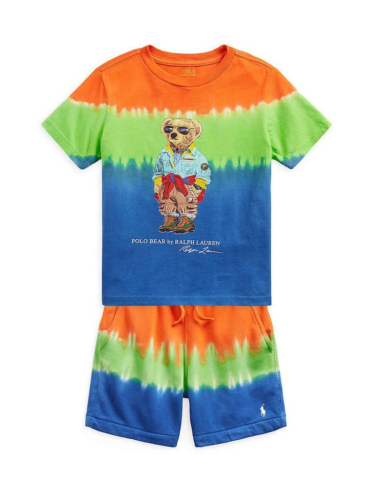 商品Ralph Lauren|Little Boy's &amp; Boy's Polo Bear Tie-Dye T-Shirt,价格¥222,第2张图片详细描述