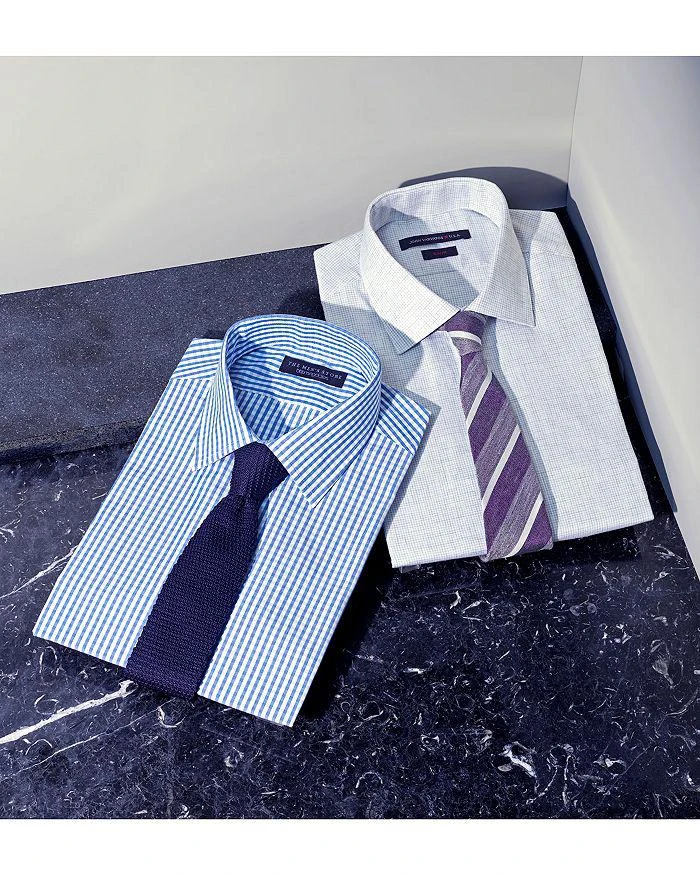 商品The Men's Store at Bloomingdale's|Gingham Regular Fit Dress Shirt - 100% Exclusive,价格¥355,第2张图片详细描述