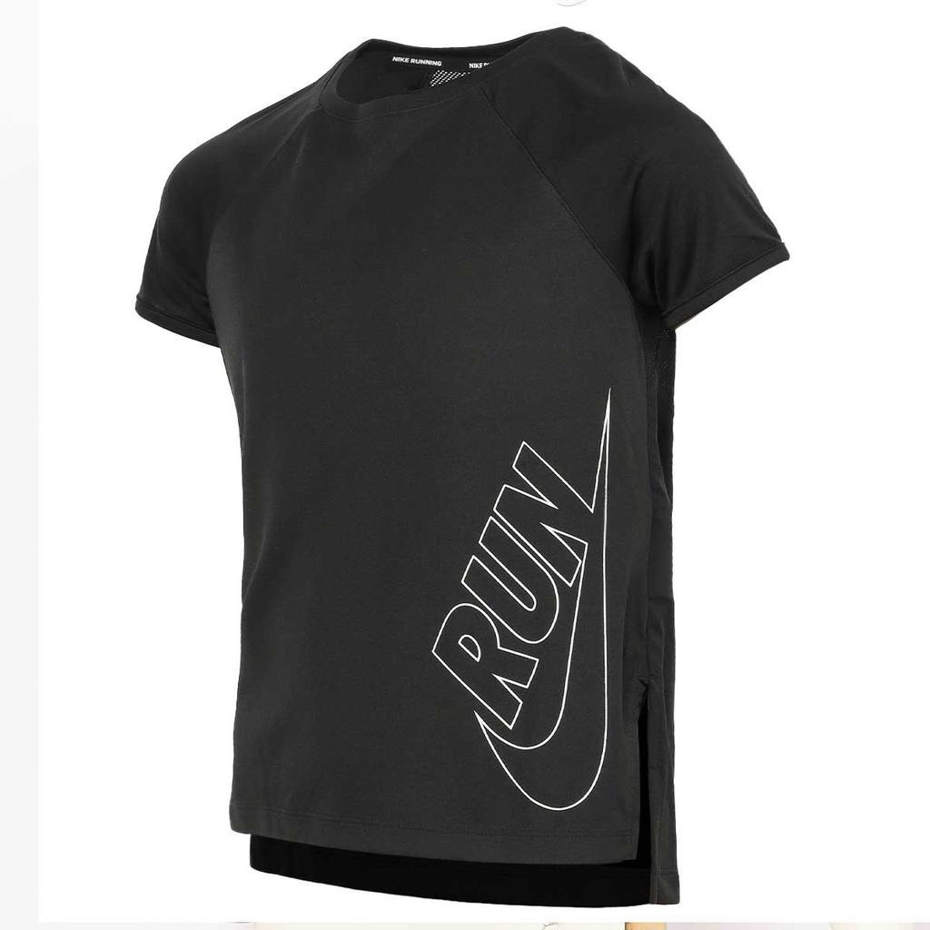 商品NIKE|Nike Girl's Dri-Fit Shirt Sleeve Running Top,价格¥121,第7张图片详细描述