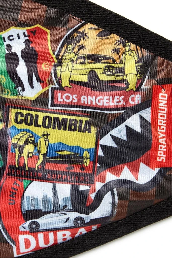 商品SprayGround|Sprayground Travel Patches Face Mask,价格¥157,第3张图片详细描述