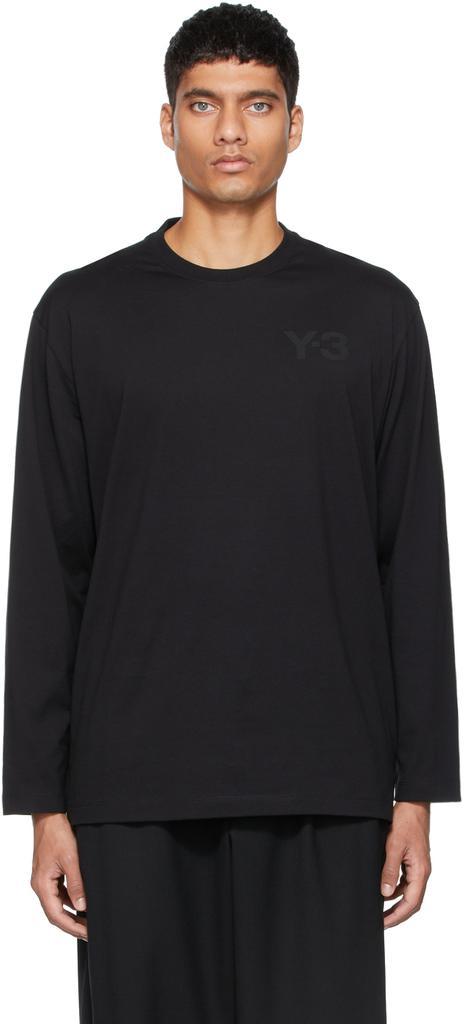 商品Y-3|Black Core Logo Long Sleeve T-Shirt,价格¥386,第1张图片
