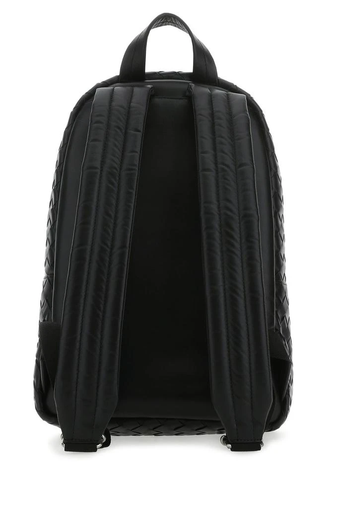 商品Bottega Veneta|Black leather backpack,价格¥29825,第2张图片详细描述