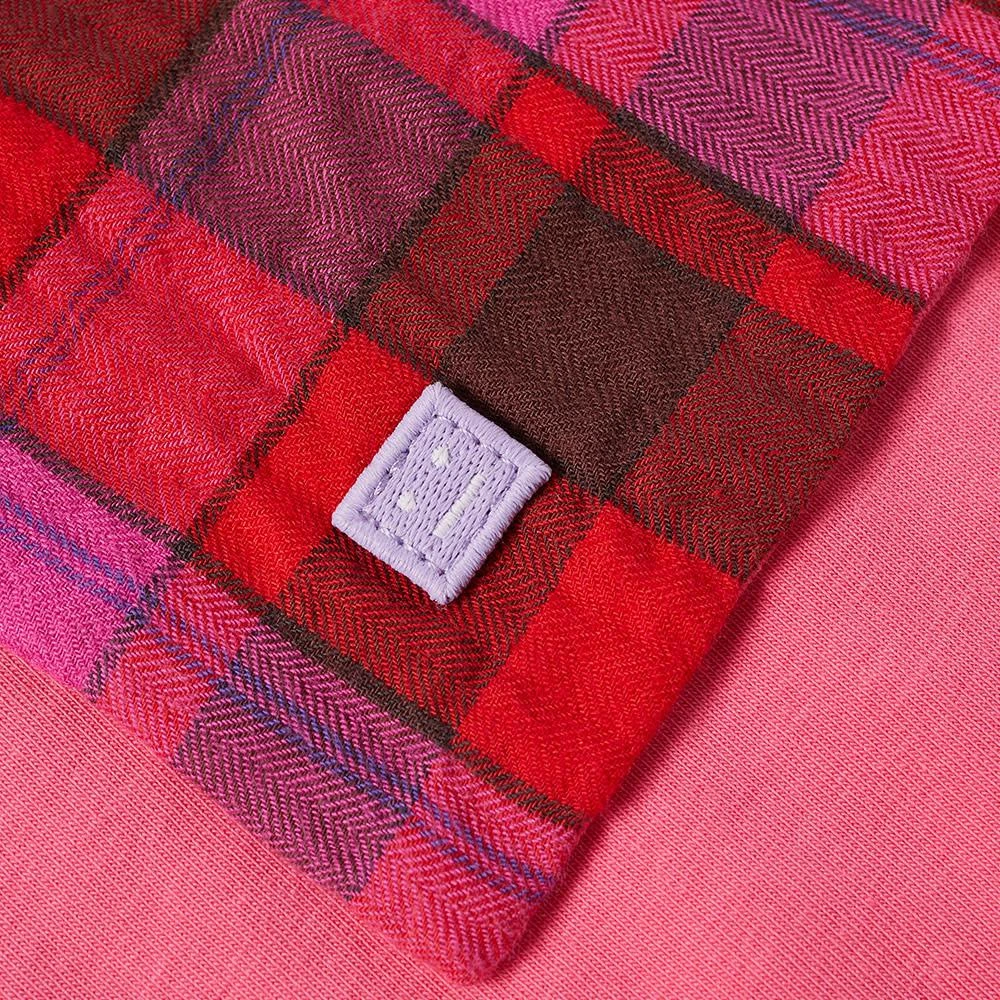 商品Acne Studios|Acne Studios Valls Check Flannel Face Scarf,价格¥723,第3张图片详细描述