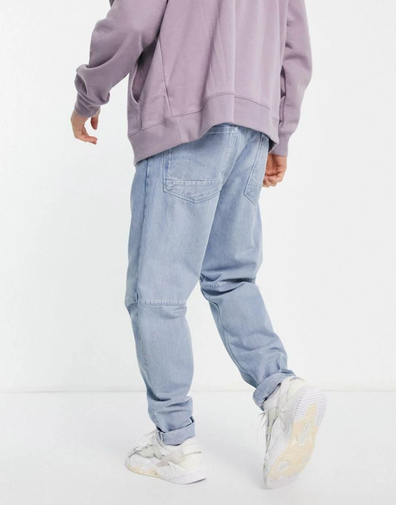 商品G-Star|G-Star grip 3d relaxed tapered in bleach wash,价格¥1203,第2张图片详细描述