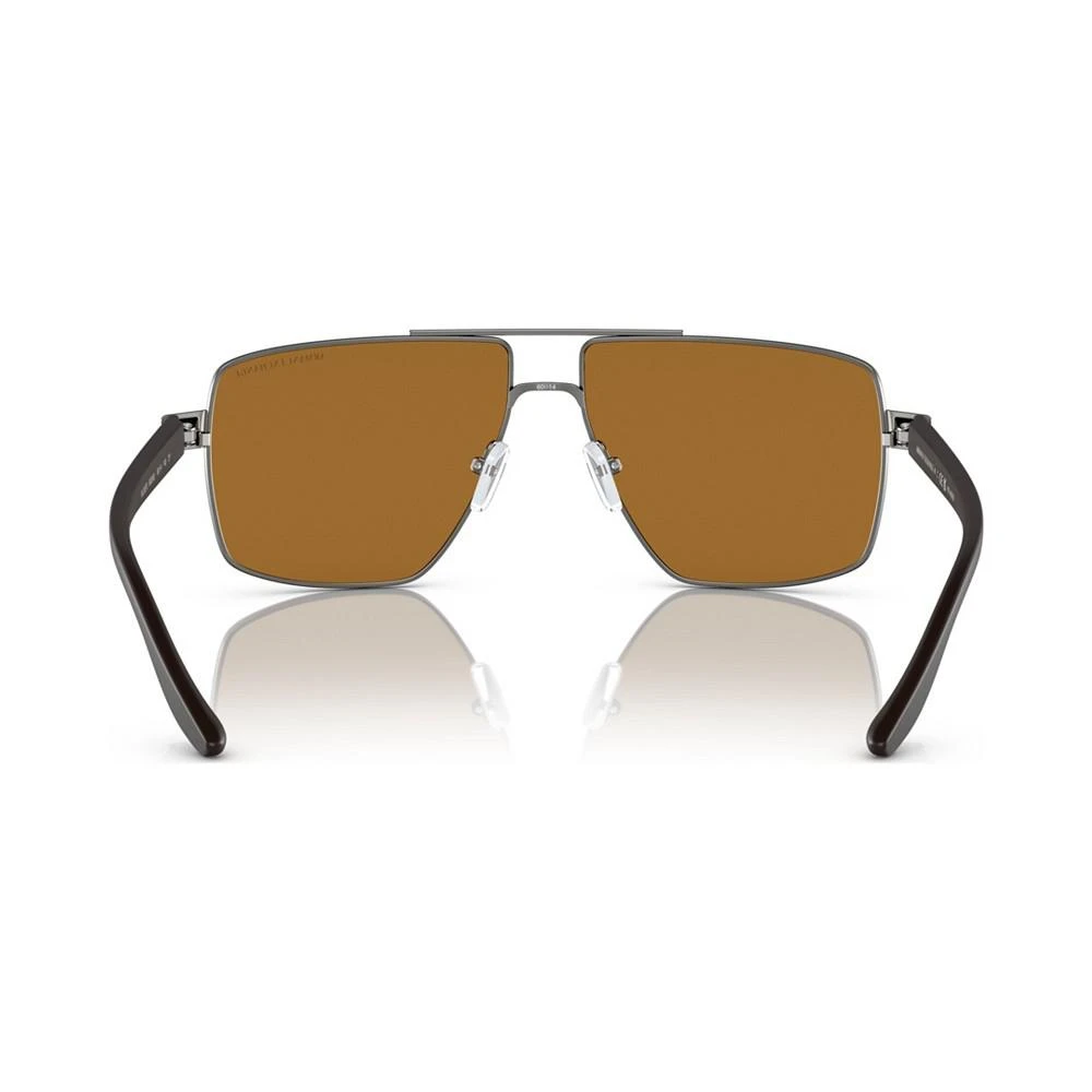 商品Armani Exchange|Men's Polarized Sunglasses, AX2037S60-P,价格¥794,第4张图片详细描述