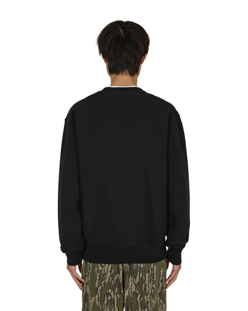 商品STUSSY|Overdyed Crewneck Sweatshirt Black,价格¥346,第3张图片详细描述