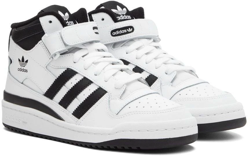 商品Adidas|白色 Forum 高帮运动鞋,价格¥987,第4张图片详细描述
