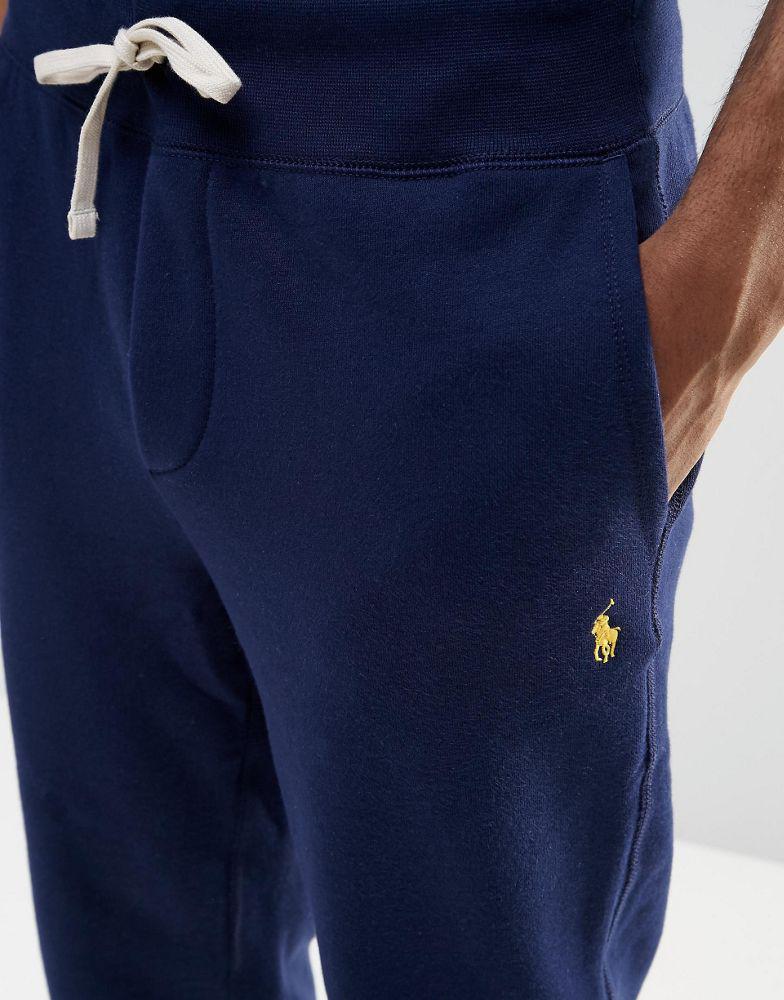 Polo Ralph Lauren Sweatpants With Cuffed Bottom In Navy商品第3张图片规格展示