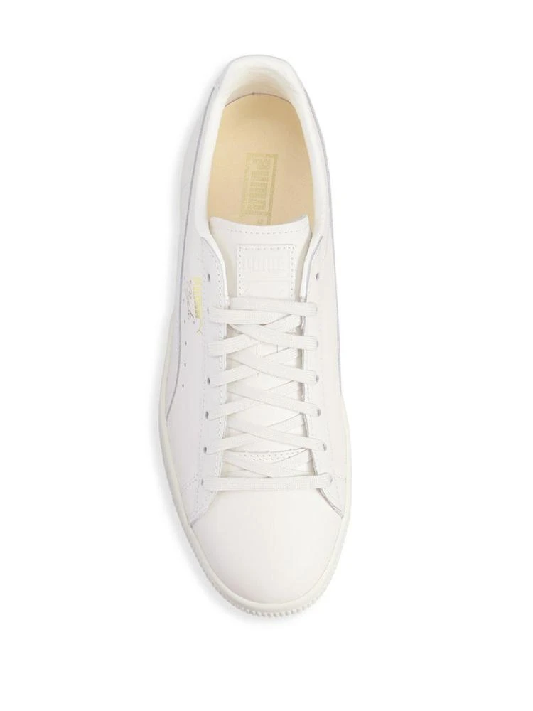 商品Puma|Clyde Natural Leather Sneakers,价格¥268,第4张图片详细描述