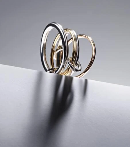 商品Spinelli Kilcollin|Hyacinth 18kt gold and sterling silver ring,价格¥27961,第5张图片详细描述