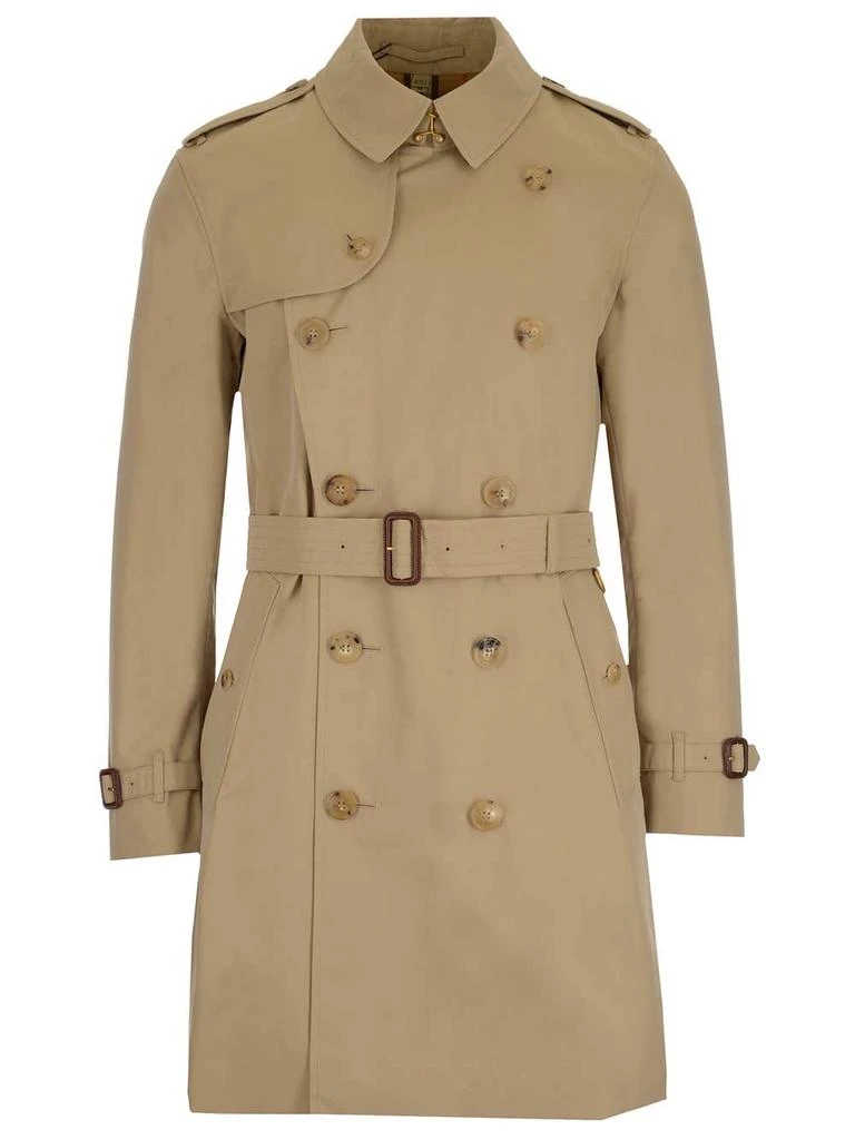 商品Burberry|Burberry Kensington Heritage Mid-Length Trench Coat,价格¥9677,第1张图片