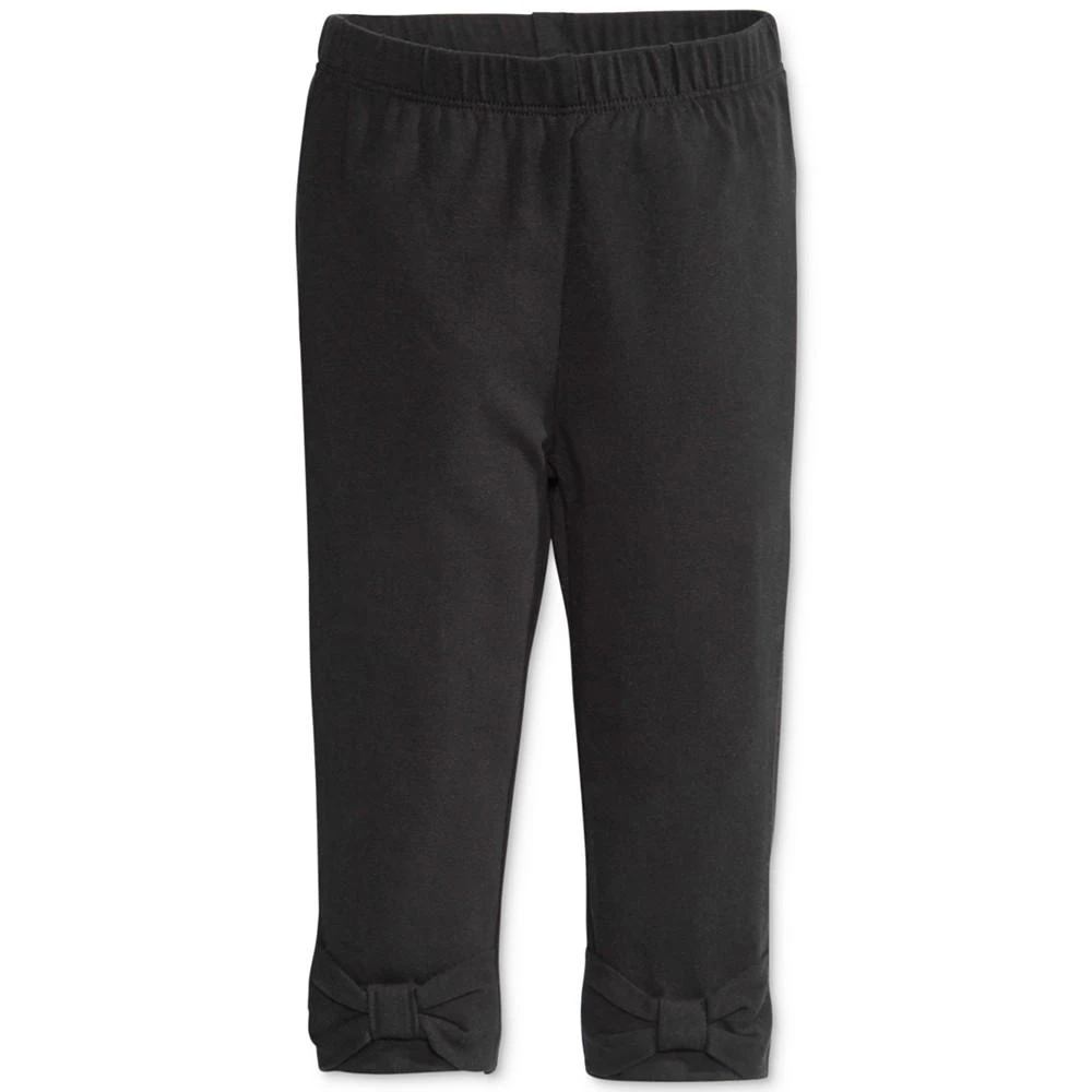 商品First Impressions|Baby Girls Solid Bow Leggings, Created for Macy's,价格¥75,第1张图片