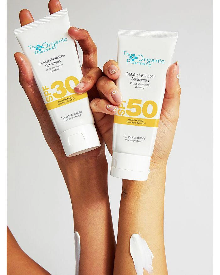 商品The Organic Pharmacy|Cellular Protection Sun Cream SPF 50,价格¥516,第4张图片详细描述