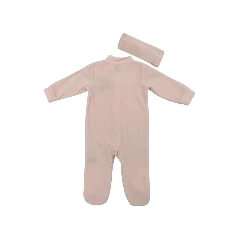 商品Chickpea|Baby Girls Cozy Footed Coverall with Headband, 2 Piece Set,价格¥39,第2张图片详细描述
