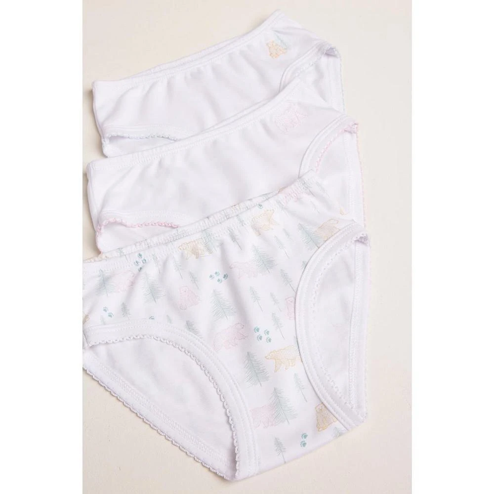 商品babycottons|Ultra Soft girl's peruvian pima cottons Bears underwear 3 pack, with multi-prints for toddler,价格¥75,第2张图片详细描述