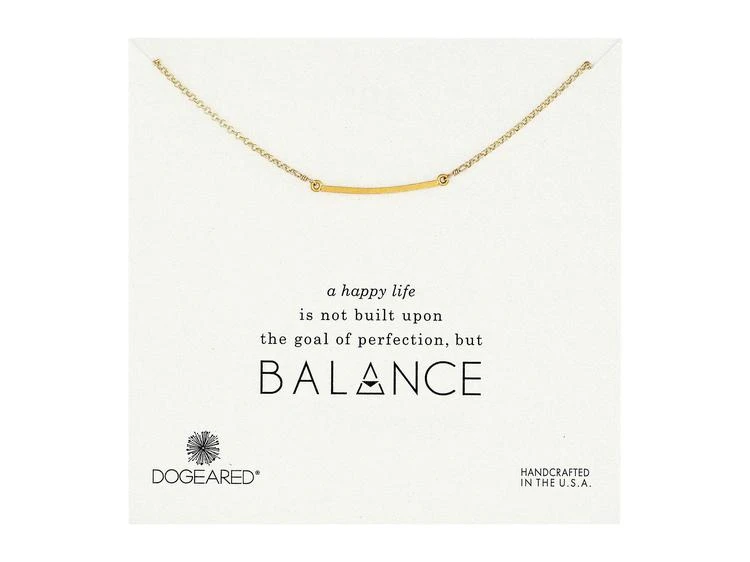 商品Dogeared|Balance Medium Square Bar Necklace,价格¥505,第1张图片