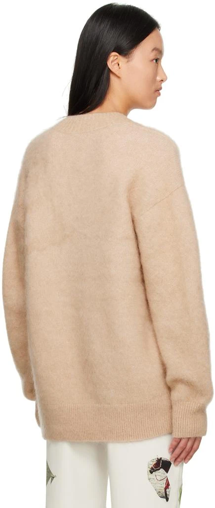 商品Acne Studios|Beige Brushed Sweater,价格¥2238,第3张图片详细描述