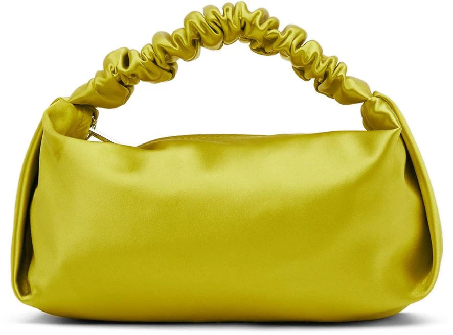 商品Alexander Wang|Green Mini Scrunchie Top Handle Bag,价格¥1903,第1张图片