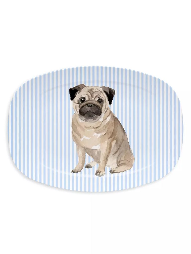 商品Mariposa|Woof Woof Best Friends Pug Platter,价格¥445,第1张图片