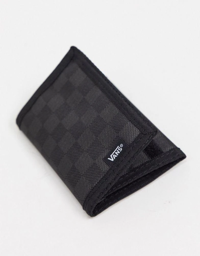 商品Vans|Vans Slipped checkerboard wallet in black,价格¥178,第2张图片详细描述