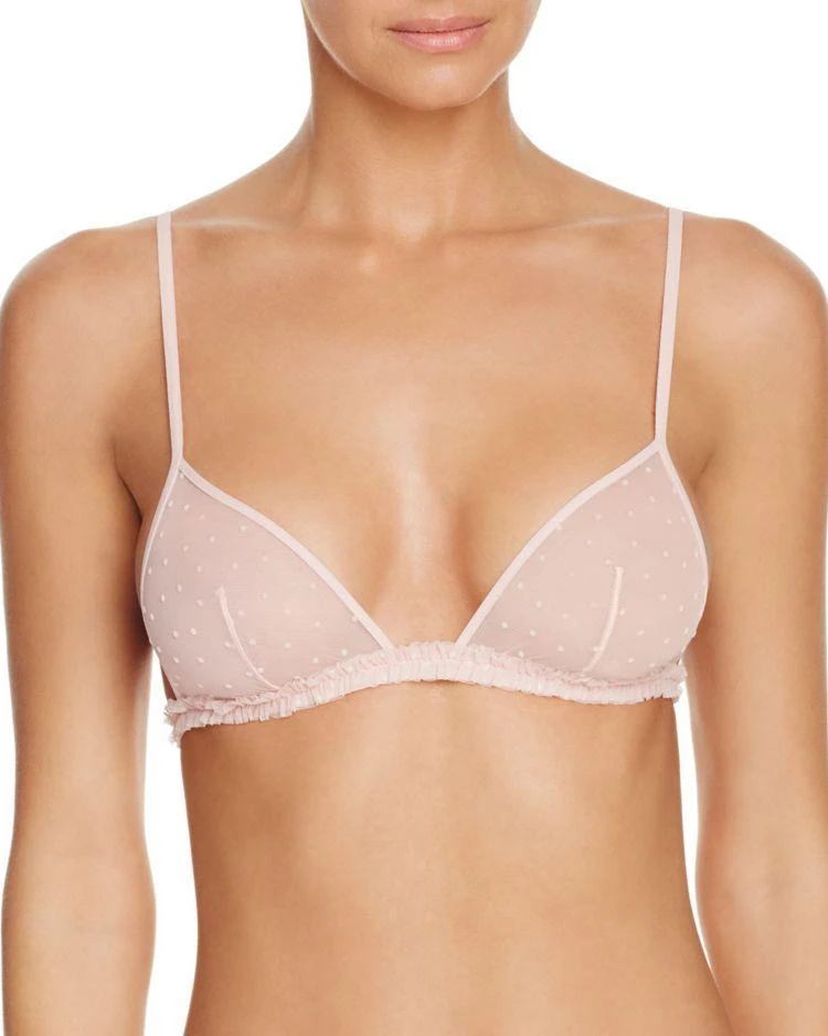 商品La Perla|La Perla Plumetis Triangle Bralette,价格¥199,第1张图片