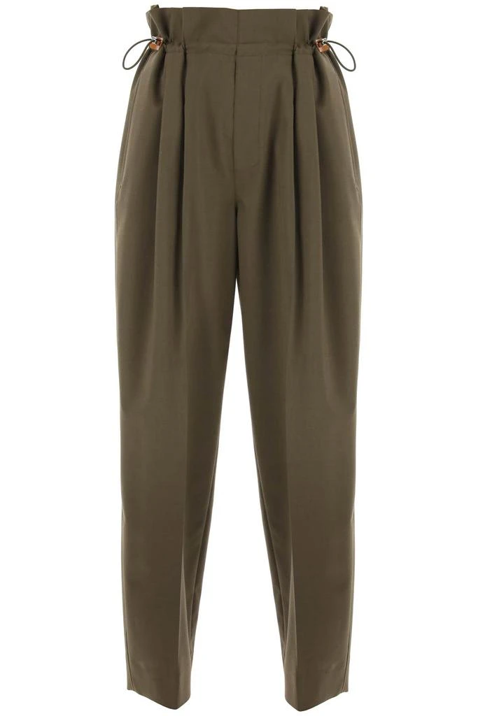 商品Moncler|Moncler basic stretch wool drawstring pants,价格¥2770,第1张图片
