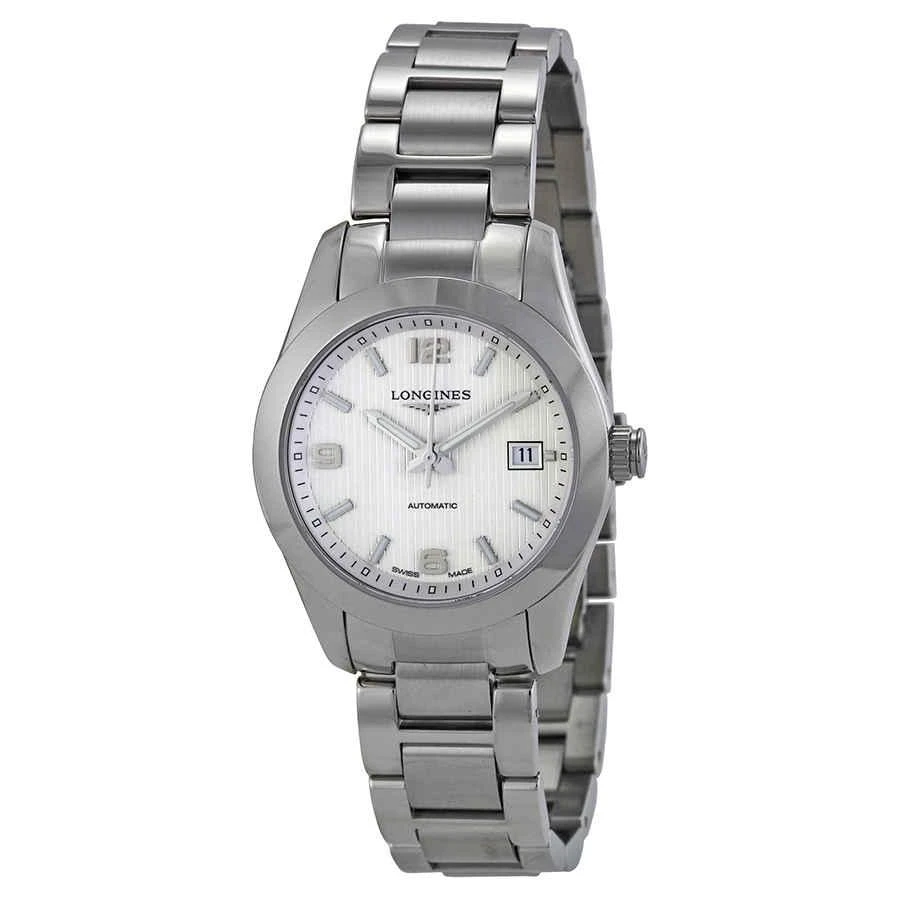 商品Longines|Conquest Classic Automatic Silver Dial Ladies Watch L22854766,价格¥6307,第1张图片