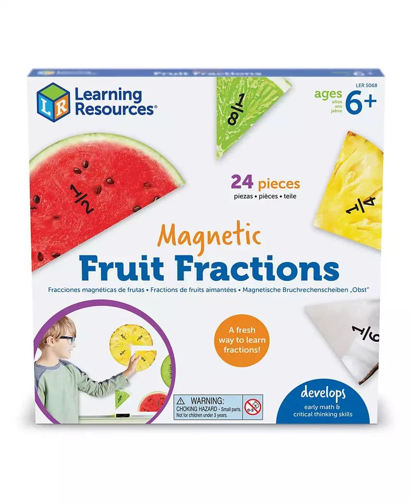 商品Learning Resources|Magnetic Fruit Fractions,价格¥211,第4张图片详细描述